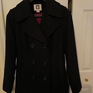 Wool trench coat